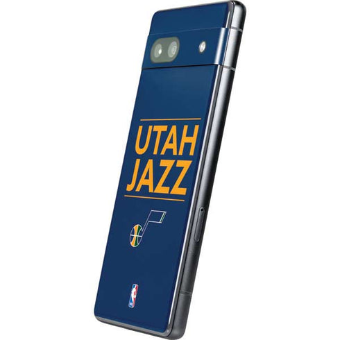 NBA Utah Jazz Standard - Black Google Pixel 7a Skin